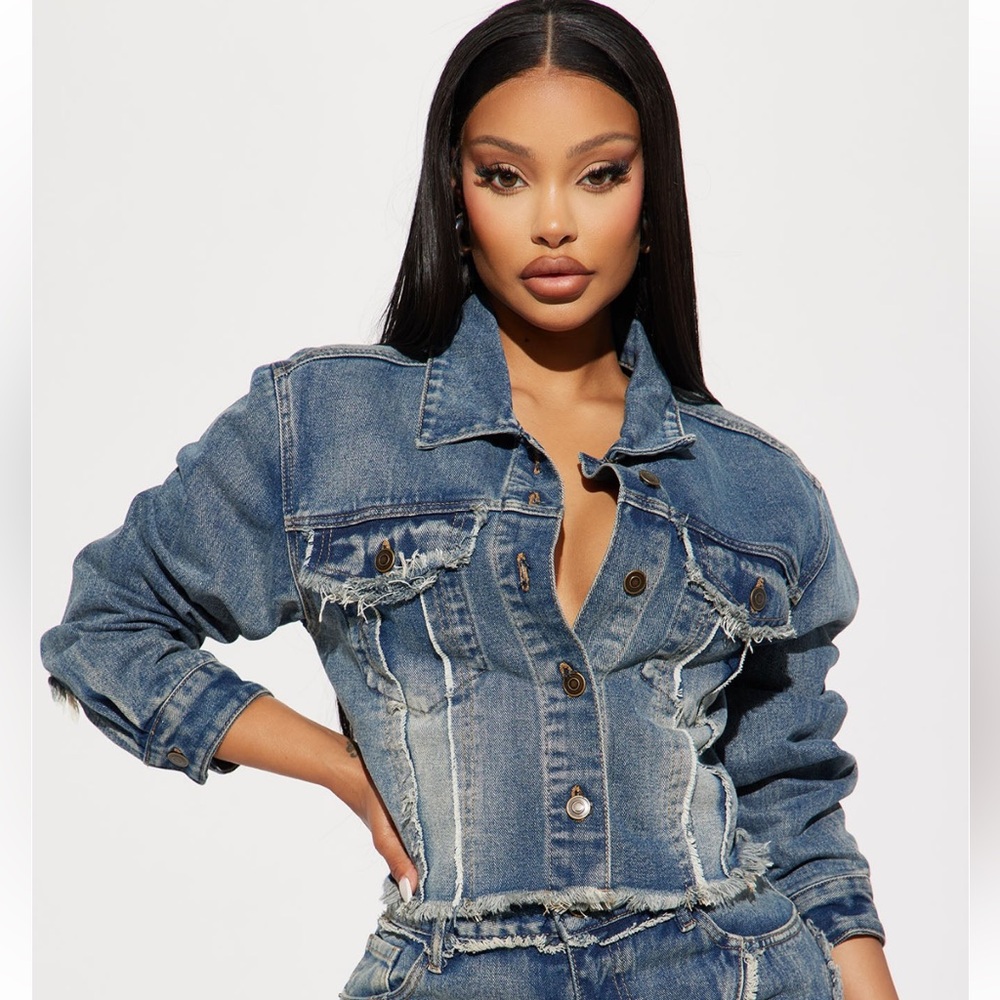 Cropped Denim Jacket